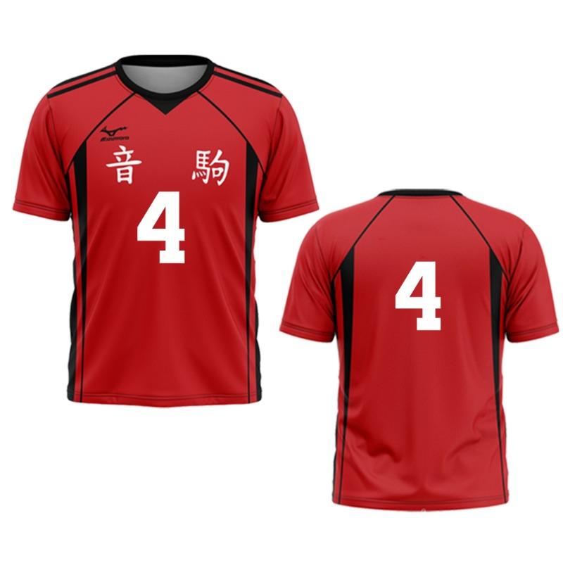 Haikyuu Anime 3D Print Sport Quick-dry Breathable Men T-shirt Outdoor Football Jersey Team Training Parent-child Short Sleeve