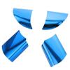 Stainless Steel & ABS Decorative Decals for 2005-2014 Ford Focus Steering Wheel Trim