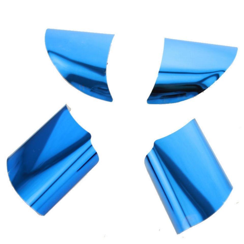 Stainless Steel & ABS Decorative Decals for 2005-2014 Ford Focus Steering Wheel Trim