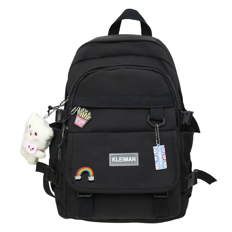 Japanese Ins Style Female Junior High School Student Backpack Light Korean Sen Small Fresh Large Capacity