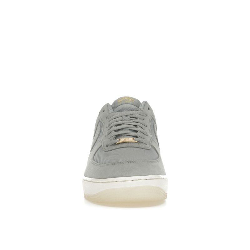 Nike Air Force 1 07 LV8 Light Smoke Grey Gold Unisex Sneakers Metallic-Gold Pale-Ivory FZ5222-001