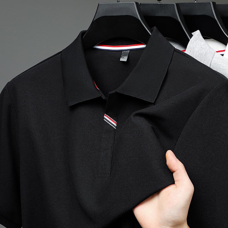 Men's Polo Shirt Lapel T-Shirt High End Quality Short Sleeve Summer Fashion Business Leisure Menswear Top