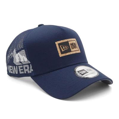 New Era 9FORTY AFrame Trucker Mesh Cap 15366512 NER36O7582 New Era Outdoor Mesh Cork ONSPOTZ Outdoor and Snapback Deep FREE Navy. Cap, 9FORTYAFRAME,