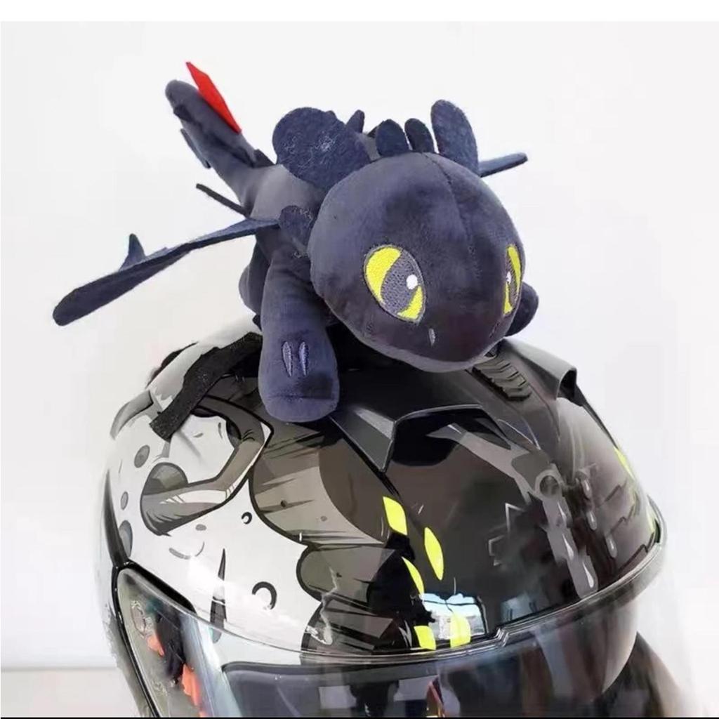 Electric Car Decoration Funny Helmet Accessory Professional Plush 20cm Quick