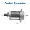 Starter Compatible with Honda Rancher 400 Trx400fa Trx400 2004 2005 2006 2007 Replaces SMU0220 31200-HN7-003 18683