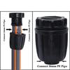 2Pcs/Lot 16mm PE Pipe End Cap Garden Watering Tube Connector Agricultural Irrigation Fittings Lock Catch Water Stop Joint