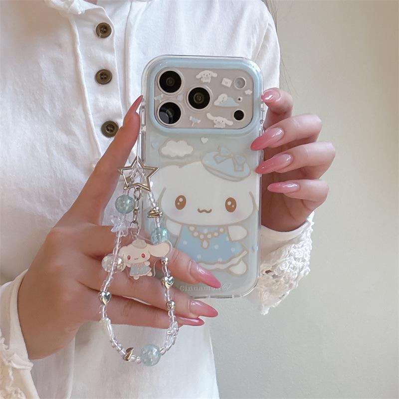 Cinnamoroll Sheep iPhone 17/16 Pro Max/15 Pro Girly Heart Phone Case