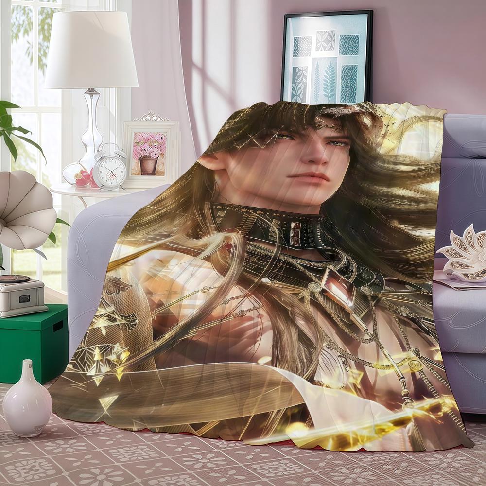 Love and Deepspace Zayne Blanket For Sofa Office Bed Plane Travel Sleep Read Relax Camping Soft And Warm