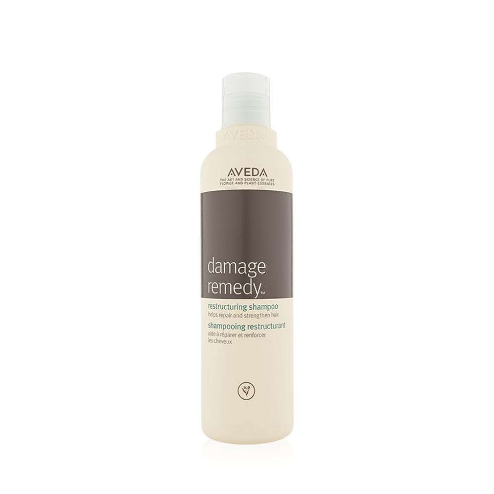 Aveda Damage Remedy Restructuring Shampoo 250ml - Damaged Hair Care - Strengthening Restorative, Korean 250ml