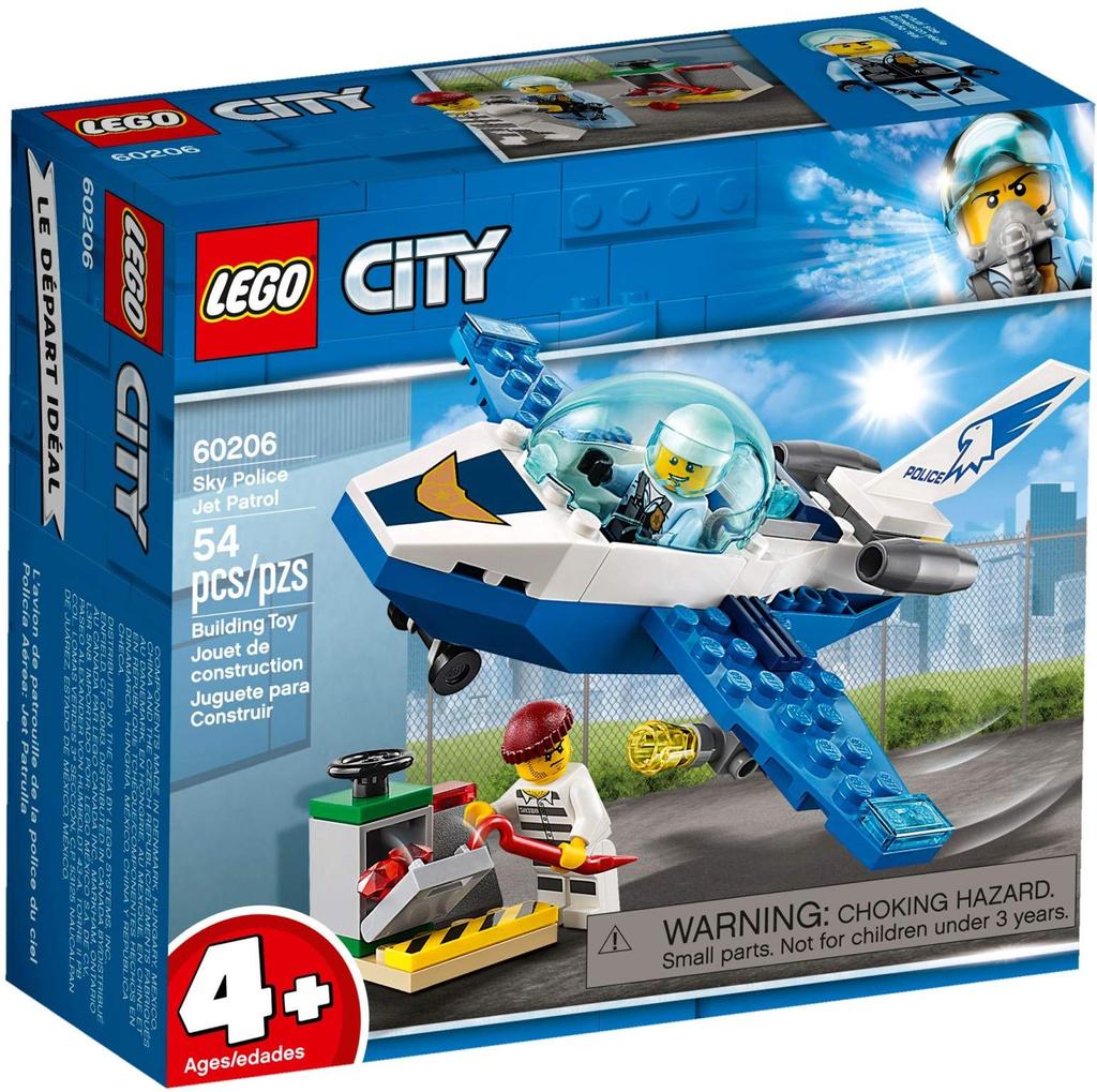 LEGO City Jet Patrol 60206 Block Toy Boy