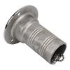 Deck Filler 316 Stainless Steel Right Angle 1.5 Inch Boat Filler Hardware with Key for Yacht Ship DIESEL