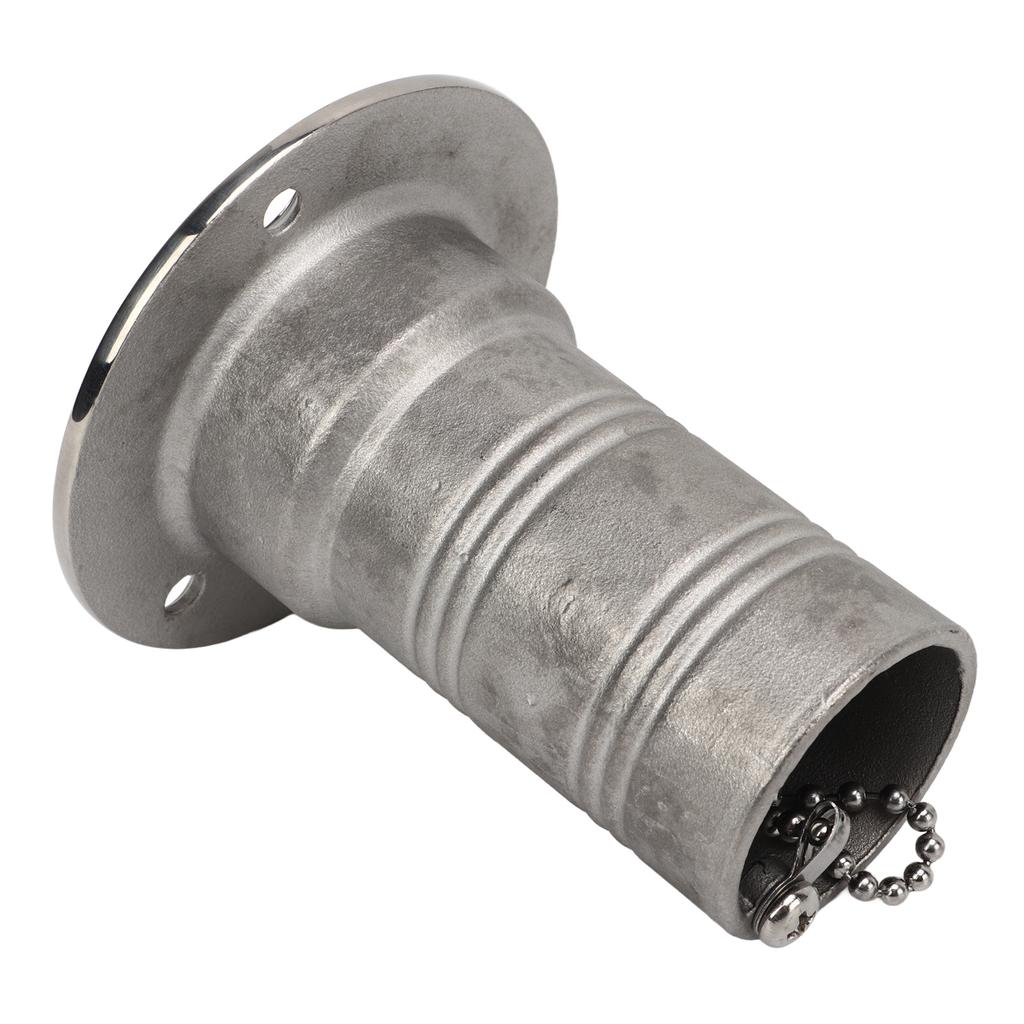 Deck Filler 316 Stainless Steel Right Angle 1.5 Inch Boat Filler Hardware with Key for Yacht Ship DIESEL