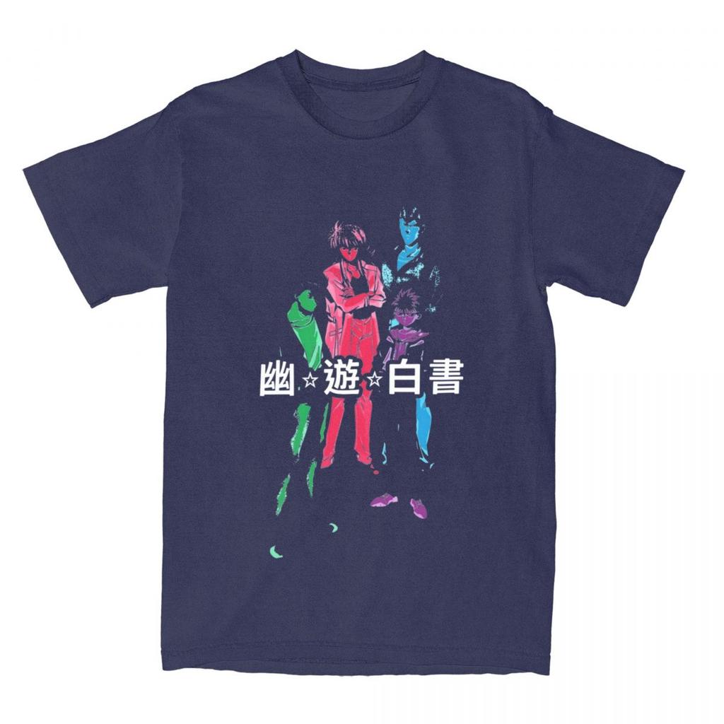 Mode Yu Yu Hakusho Aku No Mazoku T-Shirt Herren Damen 100% Baumwolle T-Shirts Bedruckte Kleidung