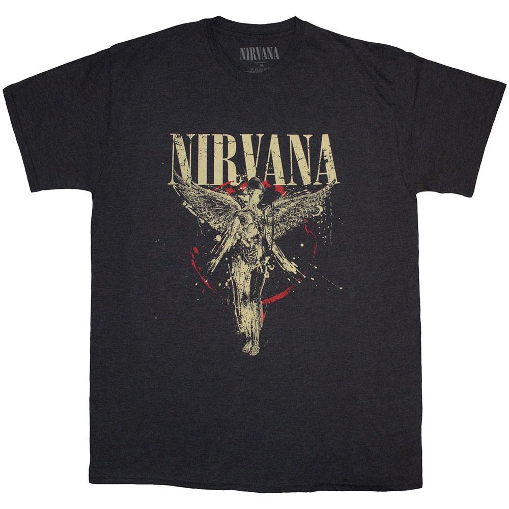 Men s Nirvana In Utero T-shirt X-Large Grey S