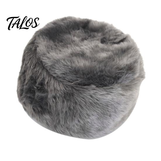Winter Russian Women Men Fluffy Faux Fur Solid Color Ear Warmer Hat Beanie Cap