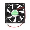 80 Mm by 80 Mm by 25 Mm 8025 Dc 12 V 0.20 a Ball Bearing Brushless Cooling Fan 2pin Av-f8025mb Ul Ce
