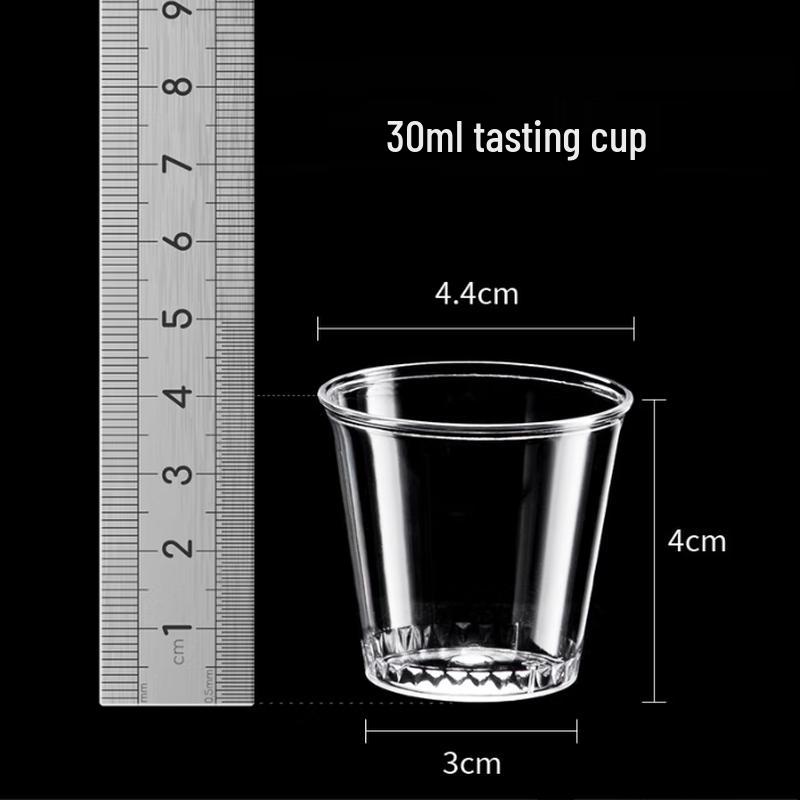 ShijiXi Disposable Hard Plastic Cups