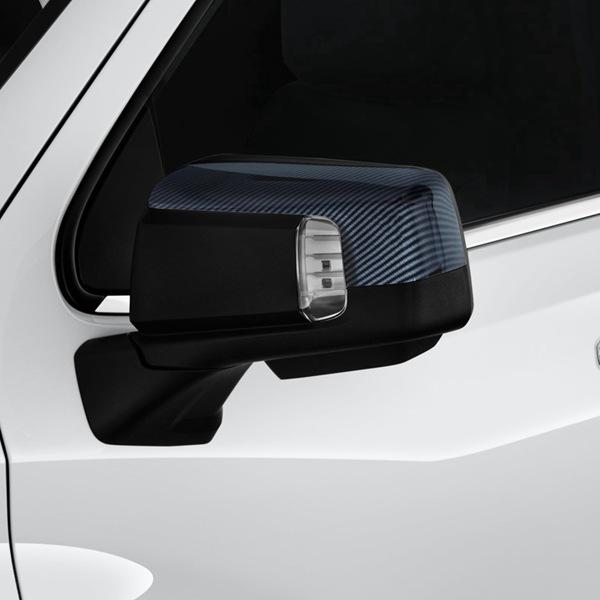 Set of 2 Rearview Mirror Covers (Part Nos: 84469252, 84328137, 84612941) Compatible with Chevrolet Magna