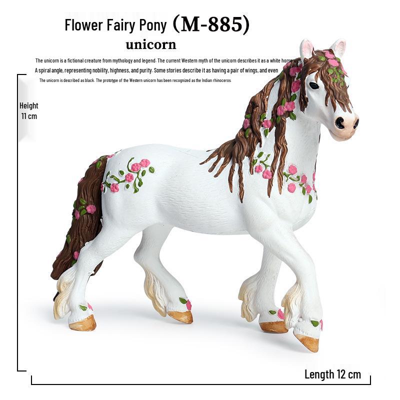 European Mythology Pegasus & Unicorn Children's Toy Figurine Set