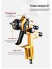 High Atomization Low Pressure Dual-Use Spray Gun for Paint & Clear Coat