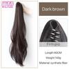 WTB Synthetic Ponytail Wig Female Micro-curly Long Hair High Ponytail Senior Natural Long Curly Hair Fake Braid