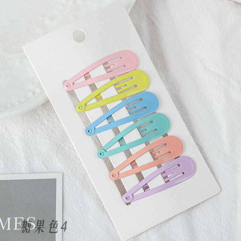 

Корейские Девичьи Краски На Все Случаи Жизни Зажим-Крокодильчик Женские Детские Милые Заколки для Волос Зажимы Шпильки Аксессуары Заколки Головной Убор Заколка 6 cm