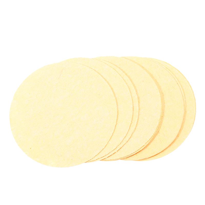 10PCS Face Cleaning Sponge Pad for Exfoliator Mask Facial SPA Massage Makeup Removal Thicker Compress Natural Cellulose