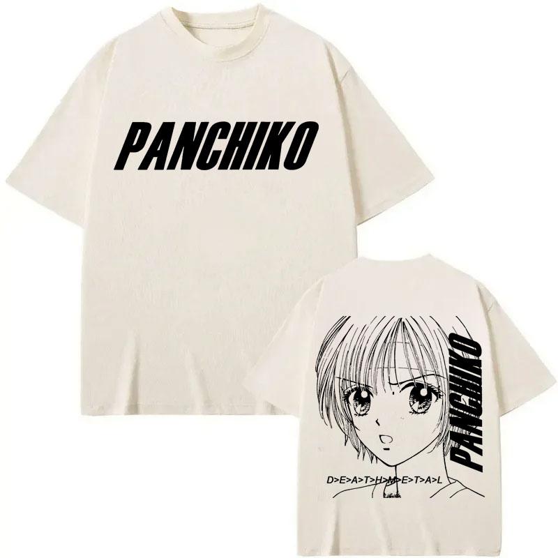 Limitované album Panchiko DEATHMETAL Merch Módní rockové tričko s krátkým rukávem Vysoce kvalitní bavlna Nadměrné tričko Unisex