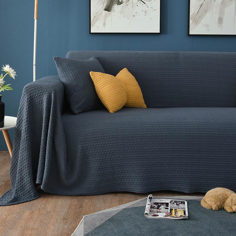 Sofa Cover Sofa Full Cover Cloth Four Seasons Sofa Cover Towel Wool Sofa Cushion