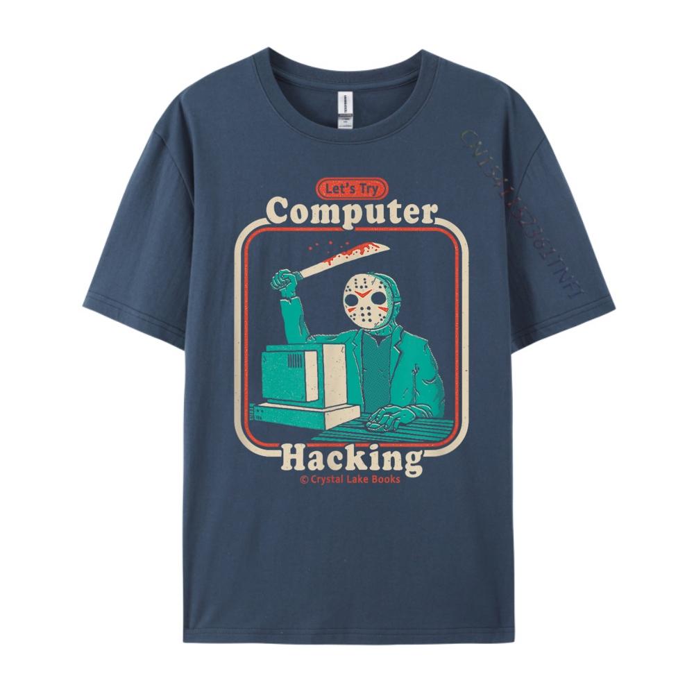 Funny Computer Hacking For Beginners Dinomike New T Shirt New In Tops & Tees Gift