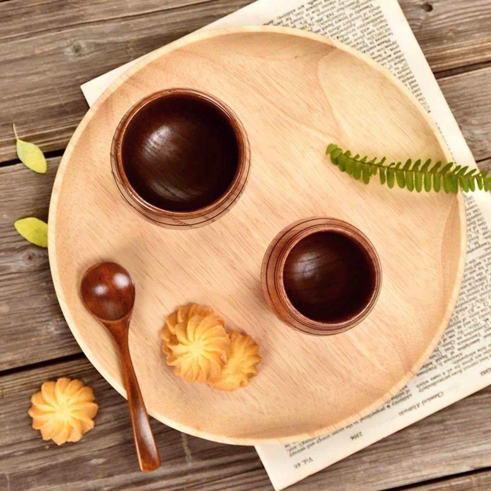 Wood Milk Cup Smooth Drink Cup Lightweight Restaurant Mug Hotel