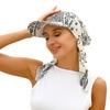 Trendige bedruckte muslimische Hijab-Kappen mit Schirm Damen Baseballkappe Kopfbedeckung Ramadan Damenmode Turban Haube