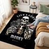 Skull Money Living Room Nonslip Area Rug Soft Carpet For Bedroom Game Playroom Sofa Office Home Decor Doormat Christmas Gift C926187