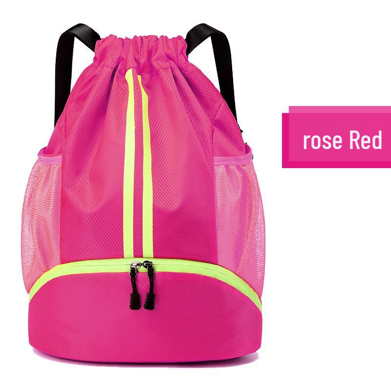 Portable Fitness Drawstring Backpack for Sports, Training, and Events