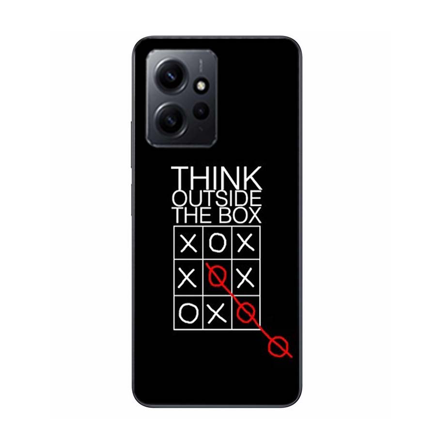 

Think Outside the Box Phone Case For Redmi 12 13C 12C 15C 9 10 10C Note 13 Pro Plus 14 15 Pro 9T 9C 9A TPU Soft Cover Clear Cell Redmi Note 10 Pro