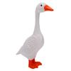 11.6 Inch Desk Goose Resin Desktop Goose Statue Garden Ornament for Outdoor Porch Backyard Patio Lawn Decoration
