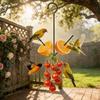 2 Fork Hummingbird Feeder Hanging Hook Fruit Holder Pet Food Storage Rack  Outdoor Use