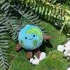 Solar System Plush Toy Set 8 Soft Stuffed Planets Earth Mars Uranus Kawaii Space Plushies Science Gift for Kids