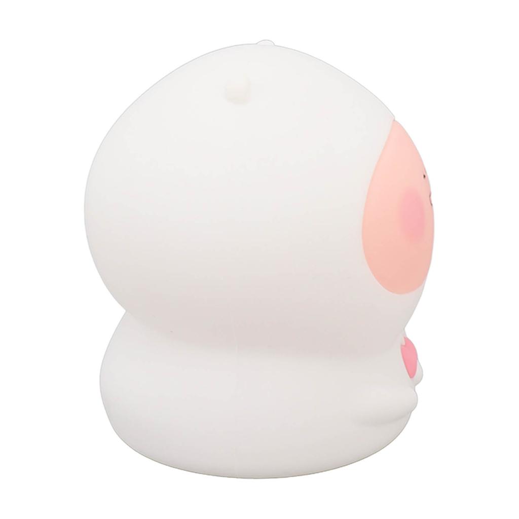 USB Fat Peach Night Tap Lamp with Timing Function Intelligent Colorful Silicone Tap Lamp for Teen Girls Bedroom