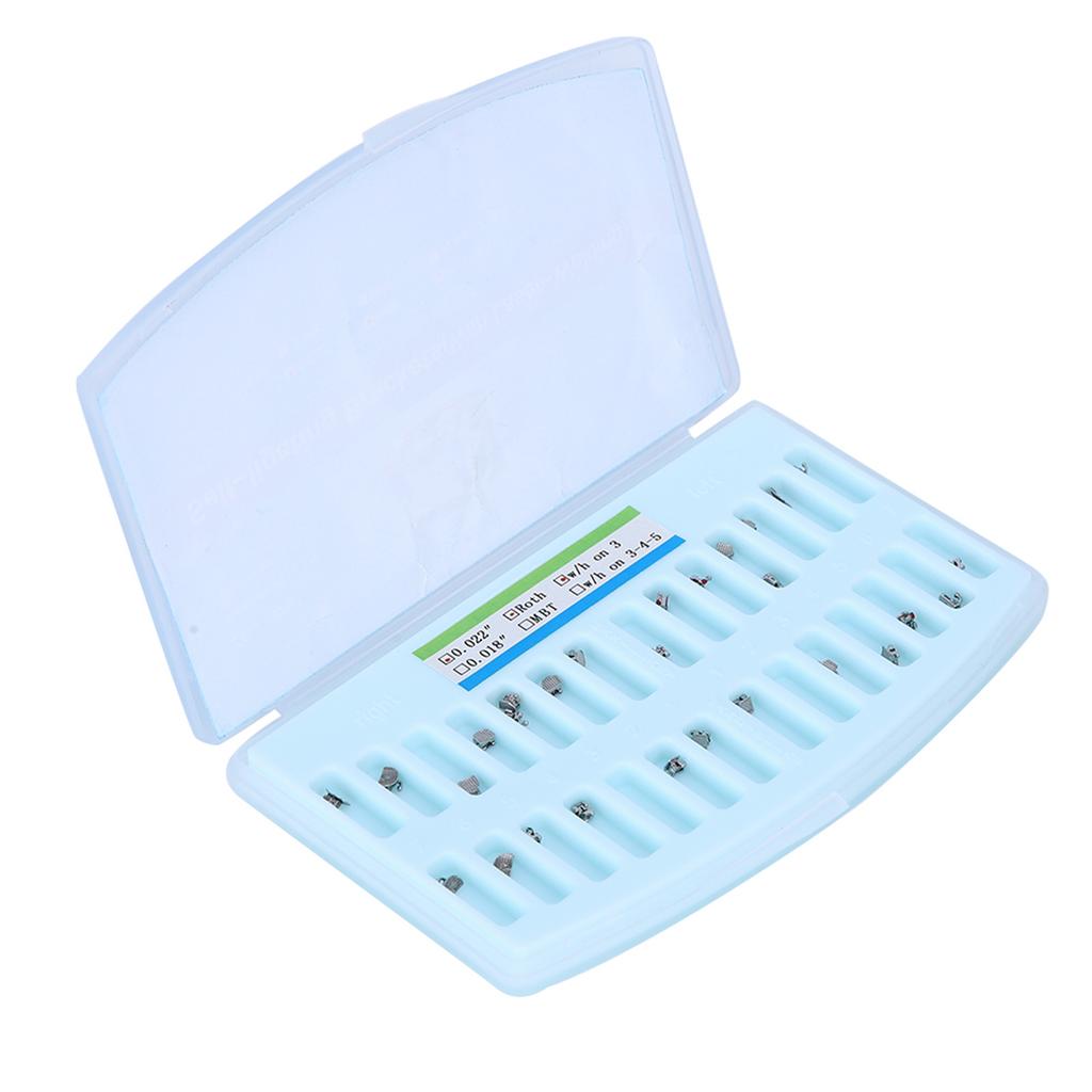 Dental Orthodontic Active Self Ligating Brackets Braces Mini Roth 0.022  Slot 3 with Hook