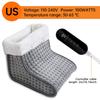 Electric Foot Heater 4 Modes Timing Heating Control Setting Washable Heated Thermal Foot Warmer Massager  Foot Care Pad Cushion