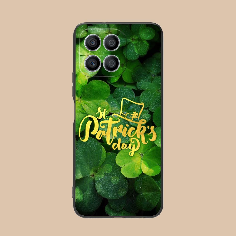 Saint Patrick's Day Mobile Phone Case for Honor 90 80 70 60 50 30 20 10 9 8 7 Pro S SE Lite 5G Colorful Printing Cover Pretty