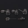 Nickel Wire AAA Battery Springs; 5 Pieces; Coil Contact Plate for Positive & Negative DIY Assembly