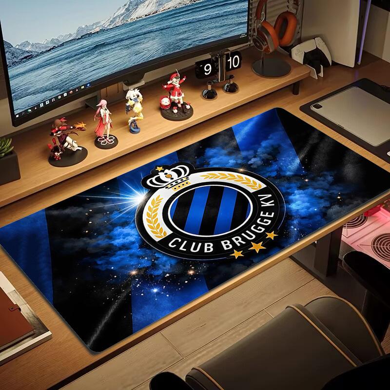 Club Brugge KV Print Cushion Non-slip Laptop Tablet Big Mousepad XXL Mat Mini PC Playmat With Lock Edge