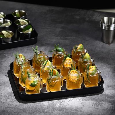 4 Teile/los Mini Glas Cocktail Einmachglas Party Glamour Wein Gläser Weibliche Glaswaren Tiefe Bombe Smoothie Saft Tasse Dropshipping