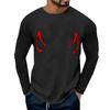 Halloween 3D Digital Printed Men's Casual Base Shirt PLUS SIZE T-Shirts (men’s)