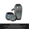 Kiln-Fired Ceramic Water Jar with Filtration, Circulation, and Ornamental Flow for Fish Tanks