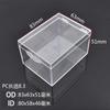 1Pcs Transparent Box Rectangular PC Plastic Box Specimen Collection Box Thickened Lid Display Sample Storage Box