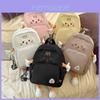 Little Cat Cartoon Backpack With Breathable Nylon Material For School And Casual Use