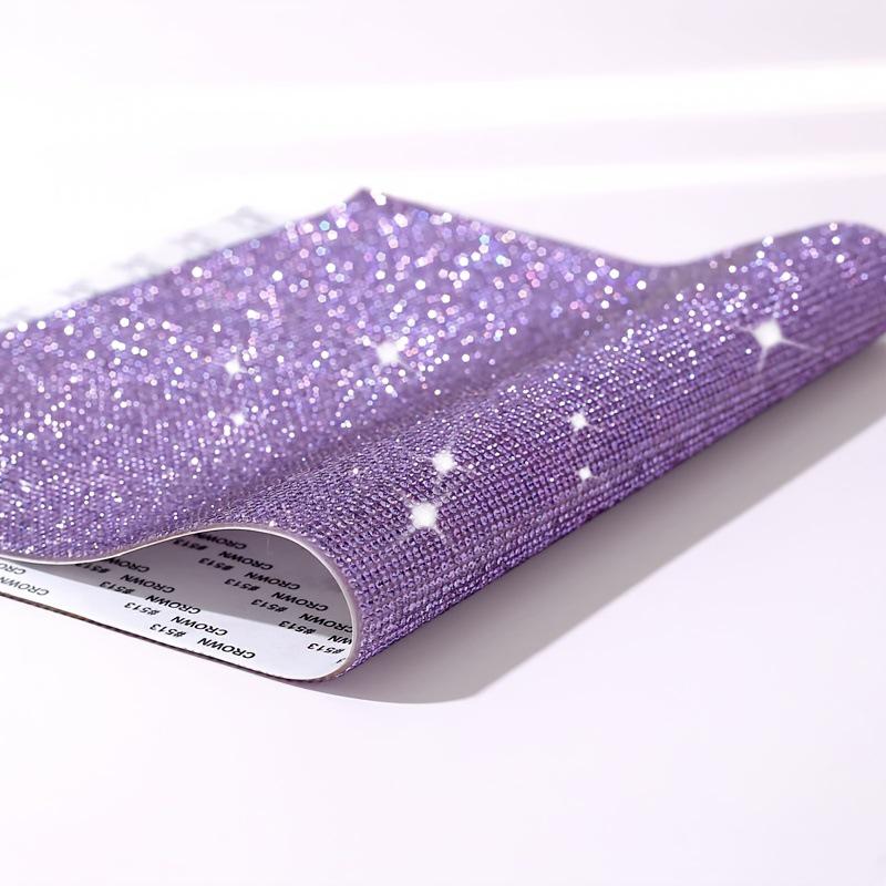 Sparkling Rhinestone Sticker Sheet for DIY Decoration